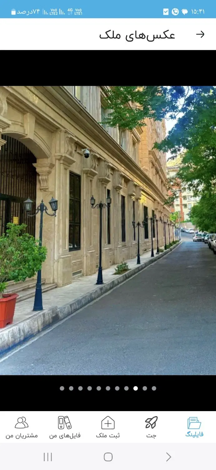 قلب سعادت آباد ۱۲۰متر دو خواب