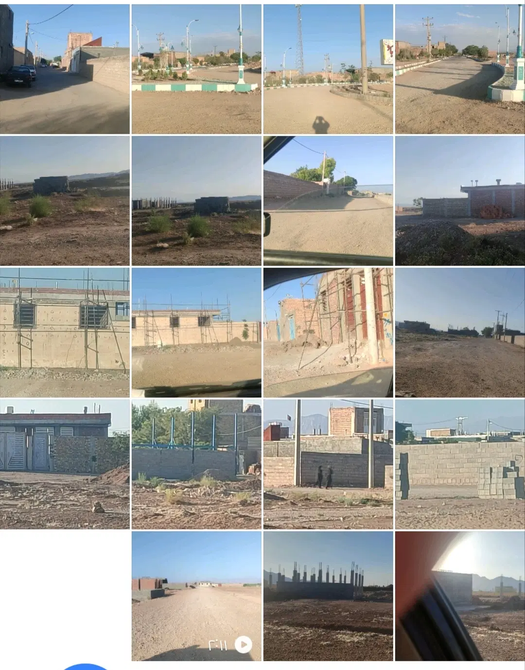 زمین مسکونی شهرک دلاوران ارتش سعادت آباد کرمان