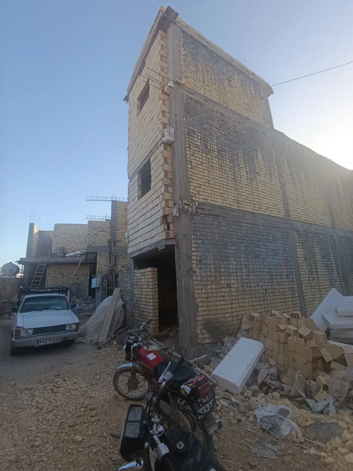 اسکلت سلطان اباد دوطبقه