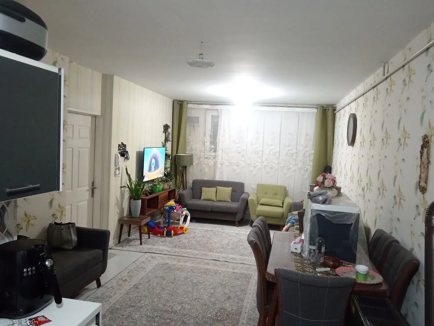 همکف بازسازی شده ابتدای قاسم اباد
