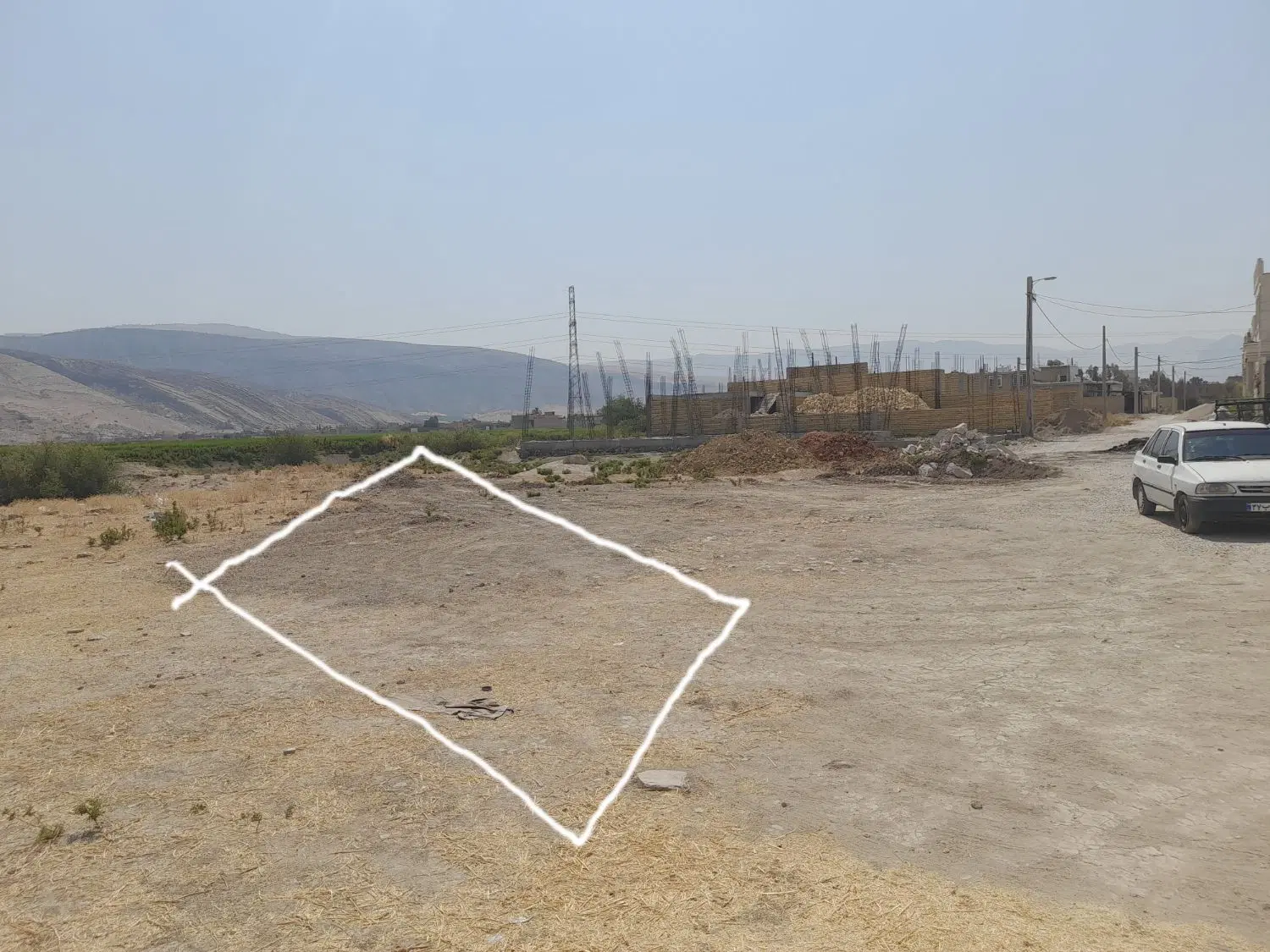 زمین مسکونی خیابان طباطبایی کوچه ۵