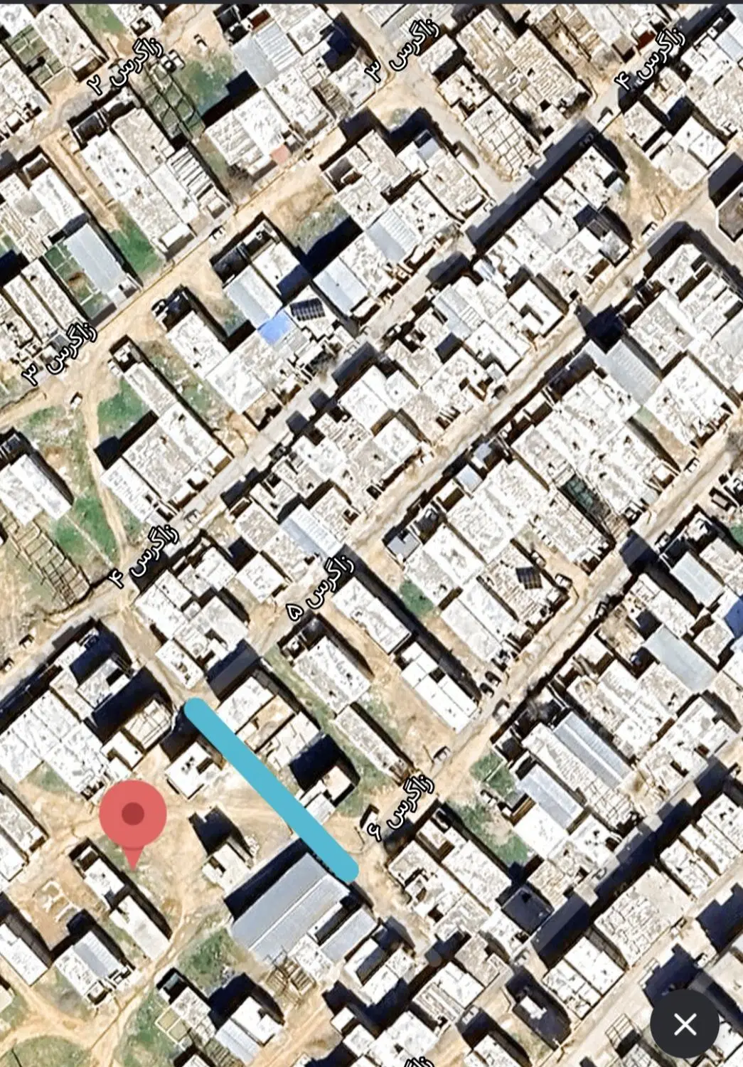 زمین مسکونی زاگرس ۵