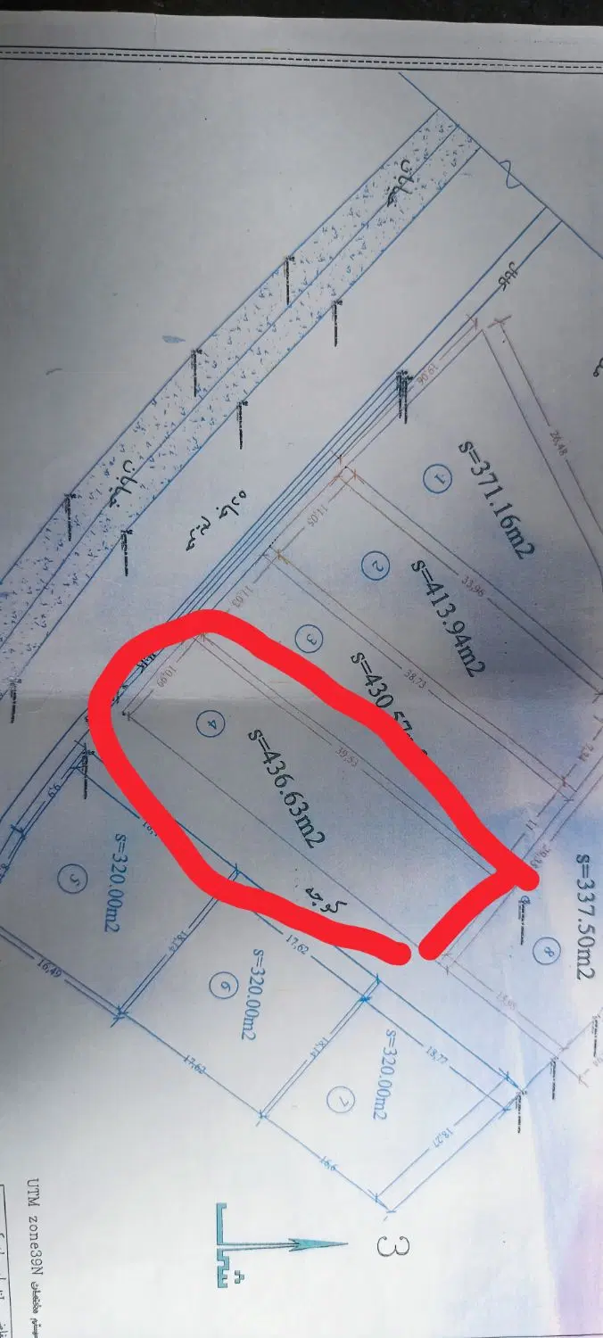 زمین مناسب لوکیشن خوب باسند تک برگ