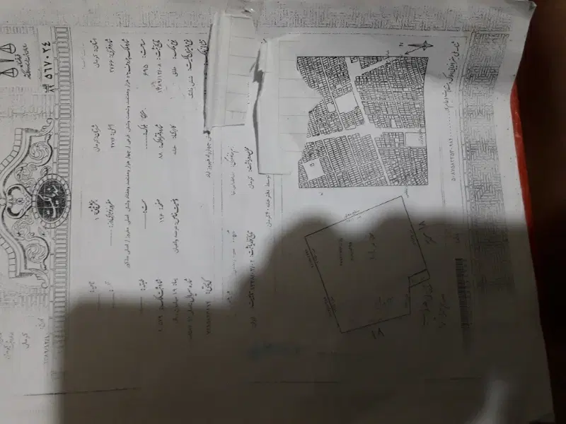 فروش۴مغازه وملک پشت مغازها