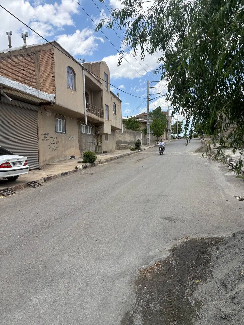 فروش زمین خیابان اصلی صاحب