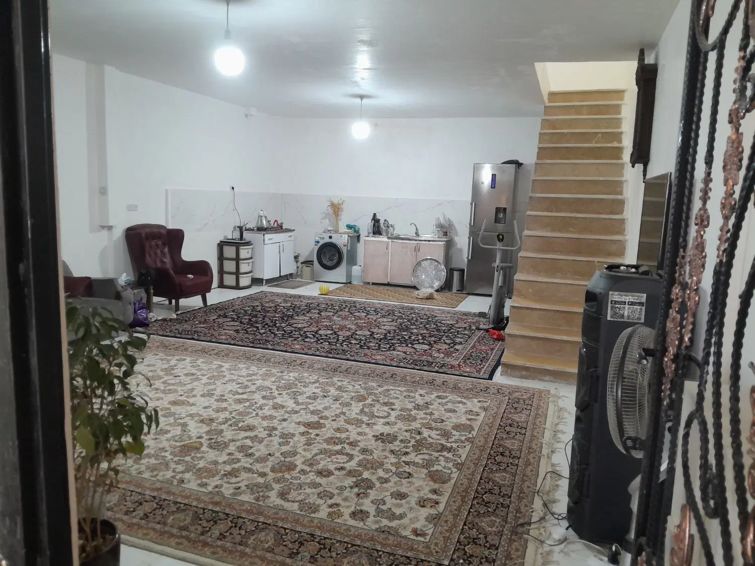 خانه ویلایی اسکلت دوطبقه نو ساز