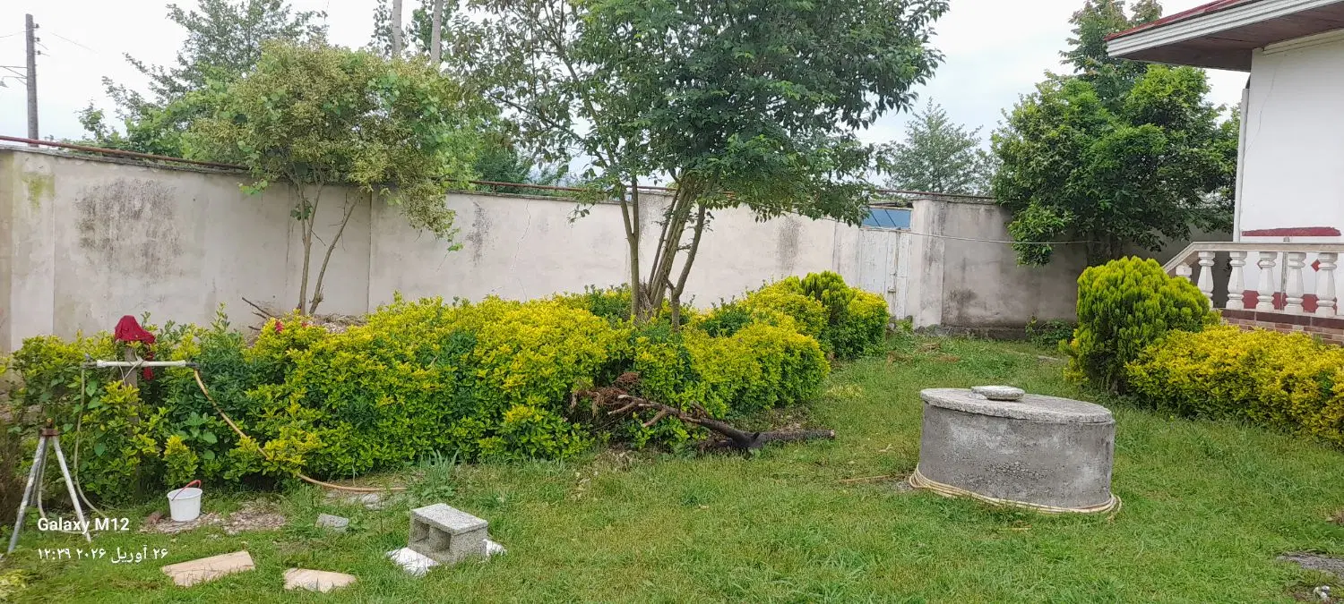 ۱۲۰۰متر خانه ومحوطه