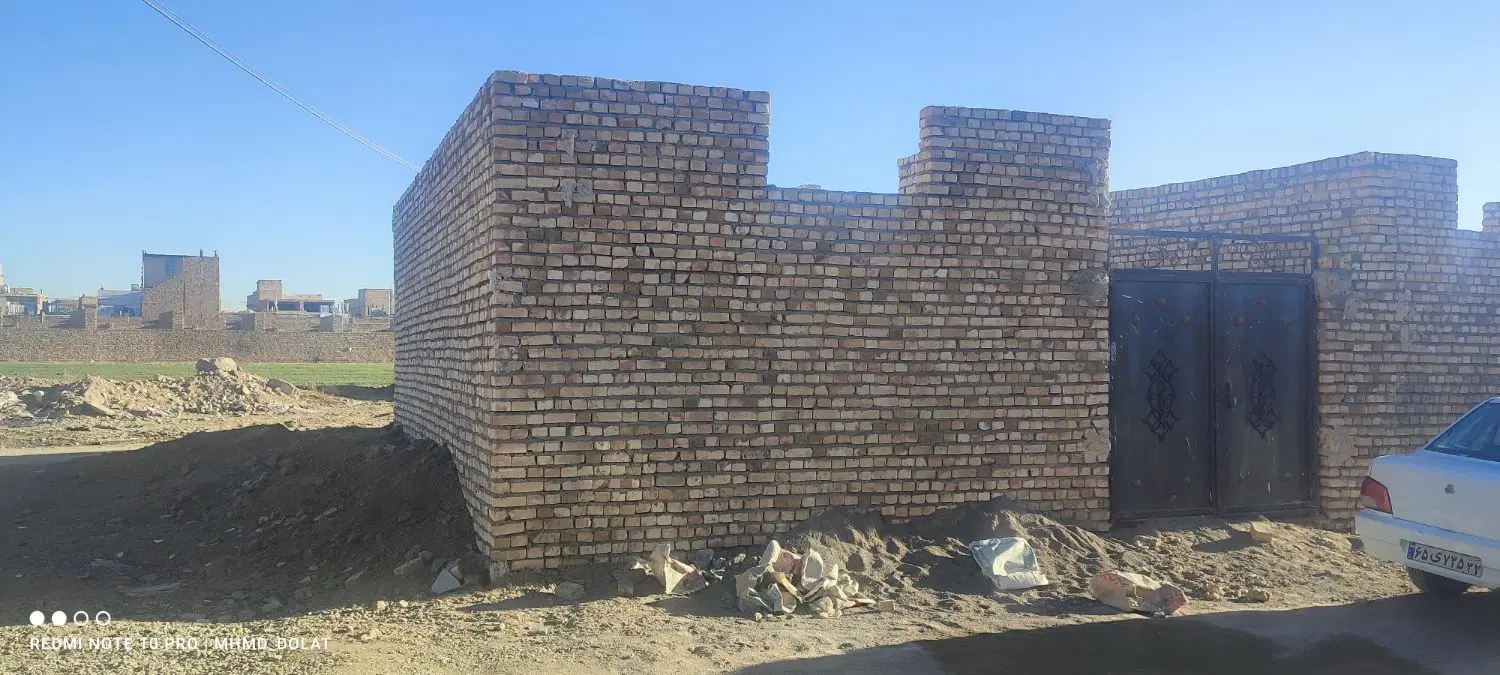 زمین دور دیوار معاوضه با ماشین