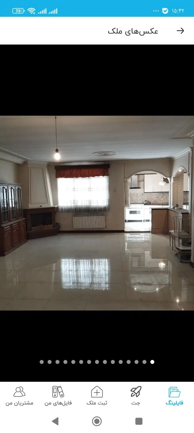 ۱۰۰ متر دو خواب با حیاط در اختیار ، نقاشی شده