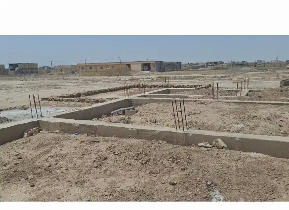 زمین پی خورده