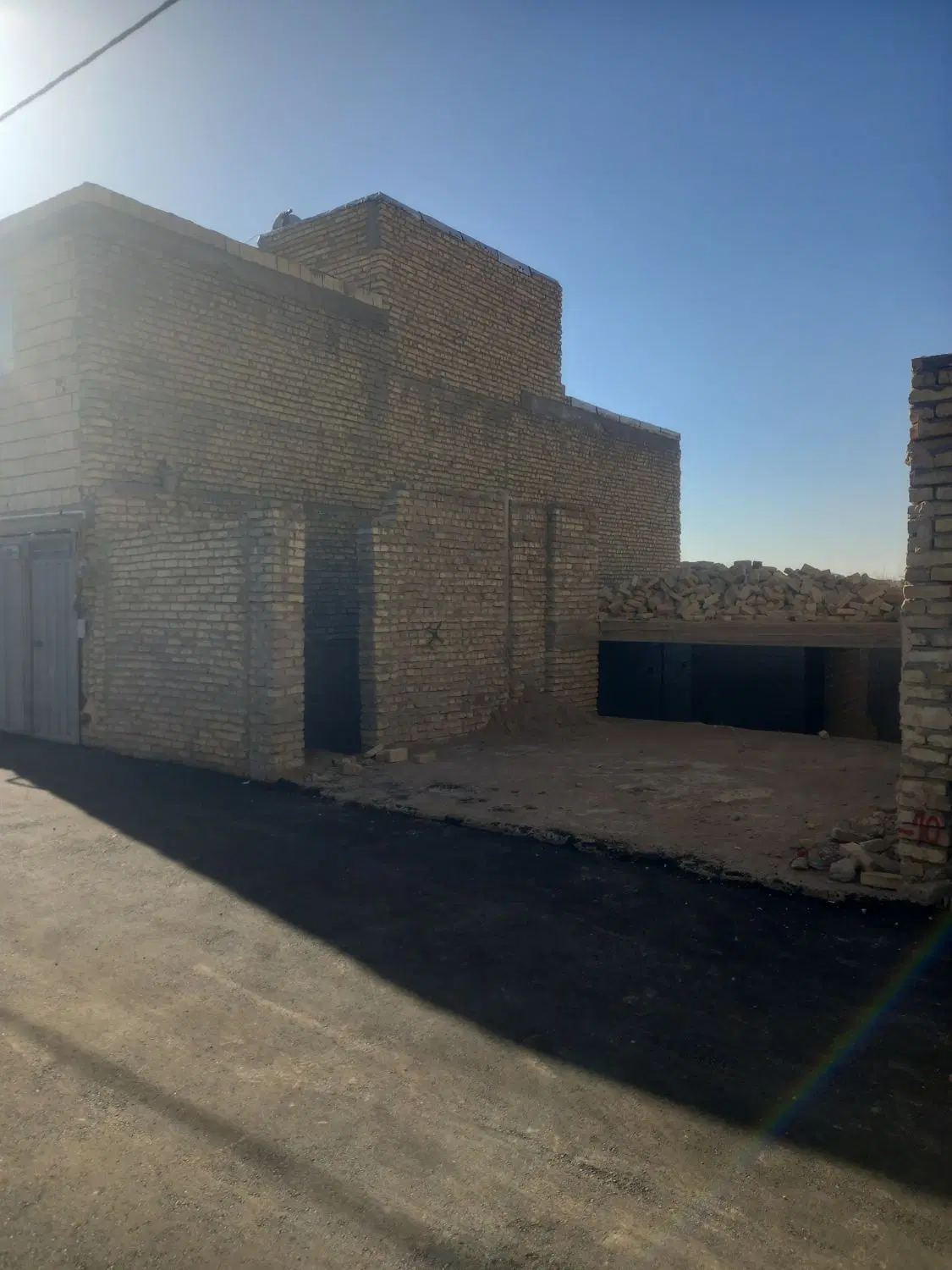 زمین مسکونی نیمه سازبلوارامام رضا