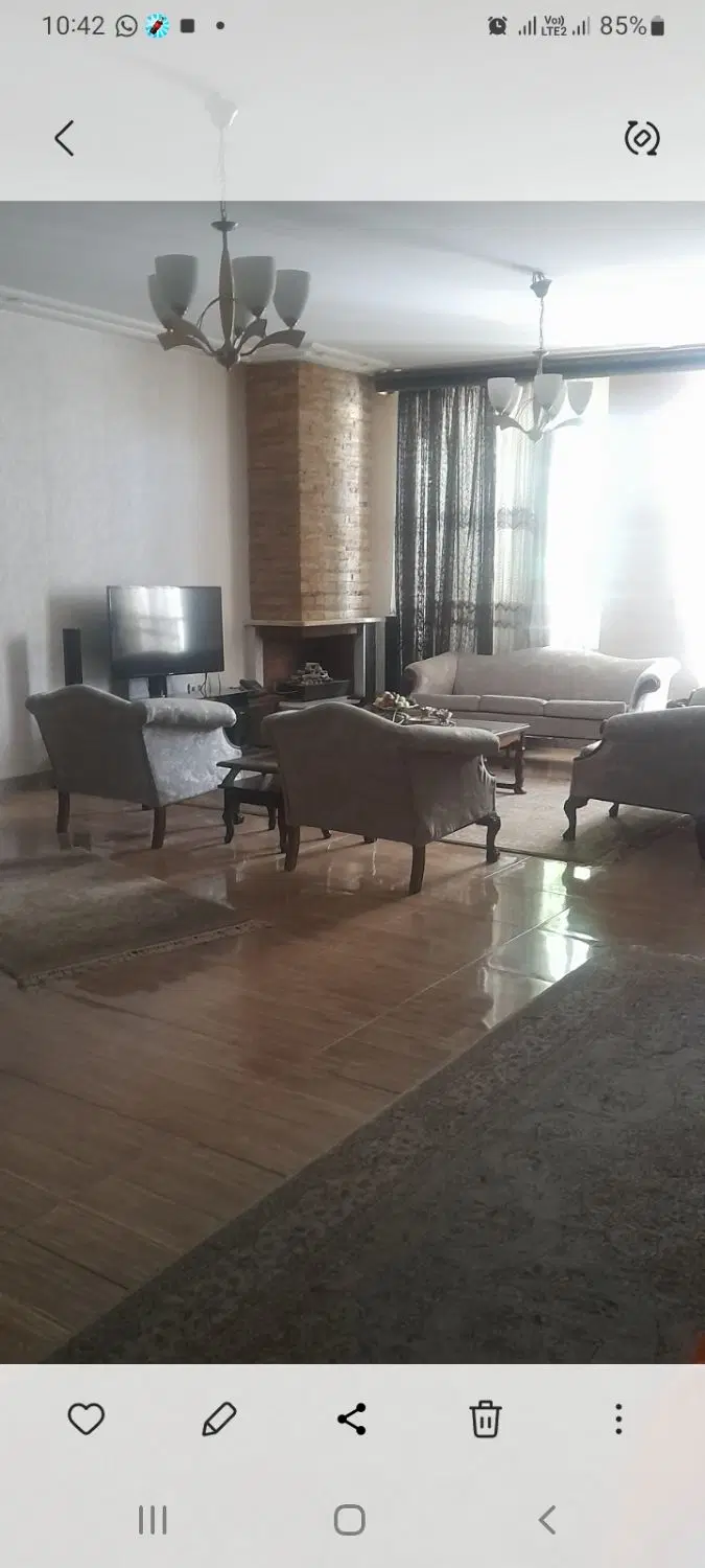 طبقه همکف از منزل ویلایی دوطبقه