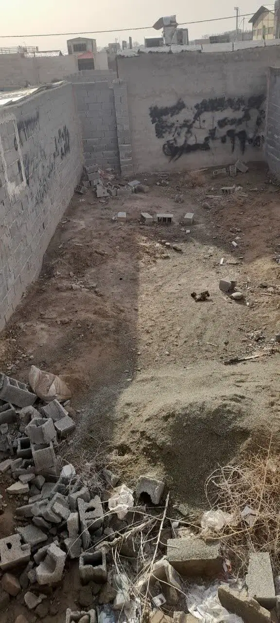 چهاردیواری قلفتی در دهشاد شهریار شناژ بندی شده