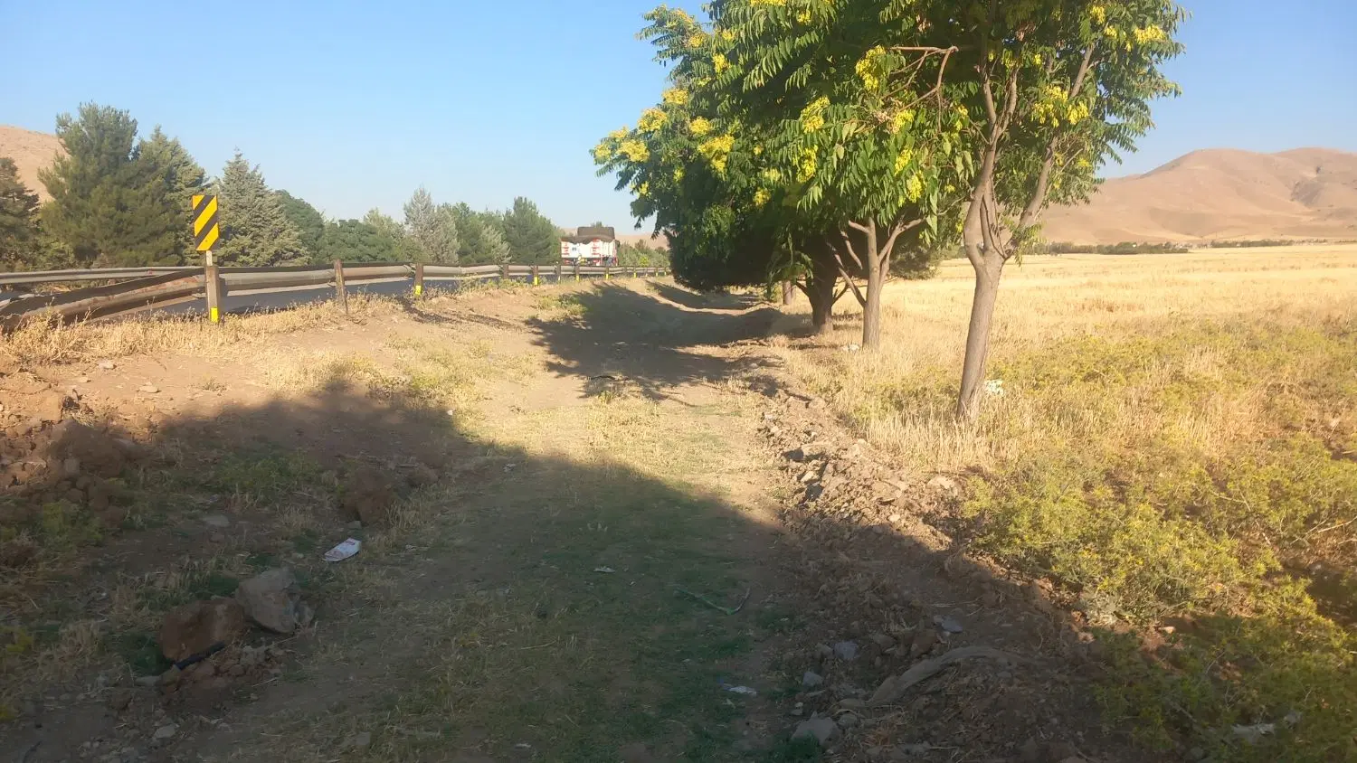 زمین بر اتوبان،  بیدسرخ