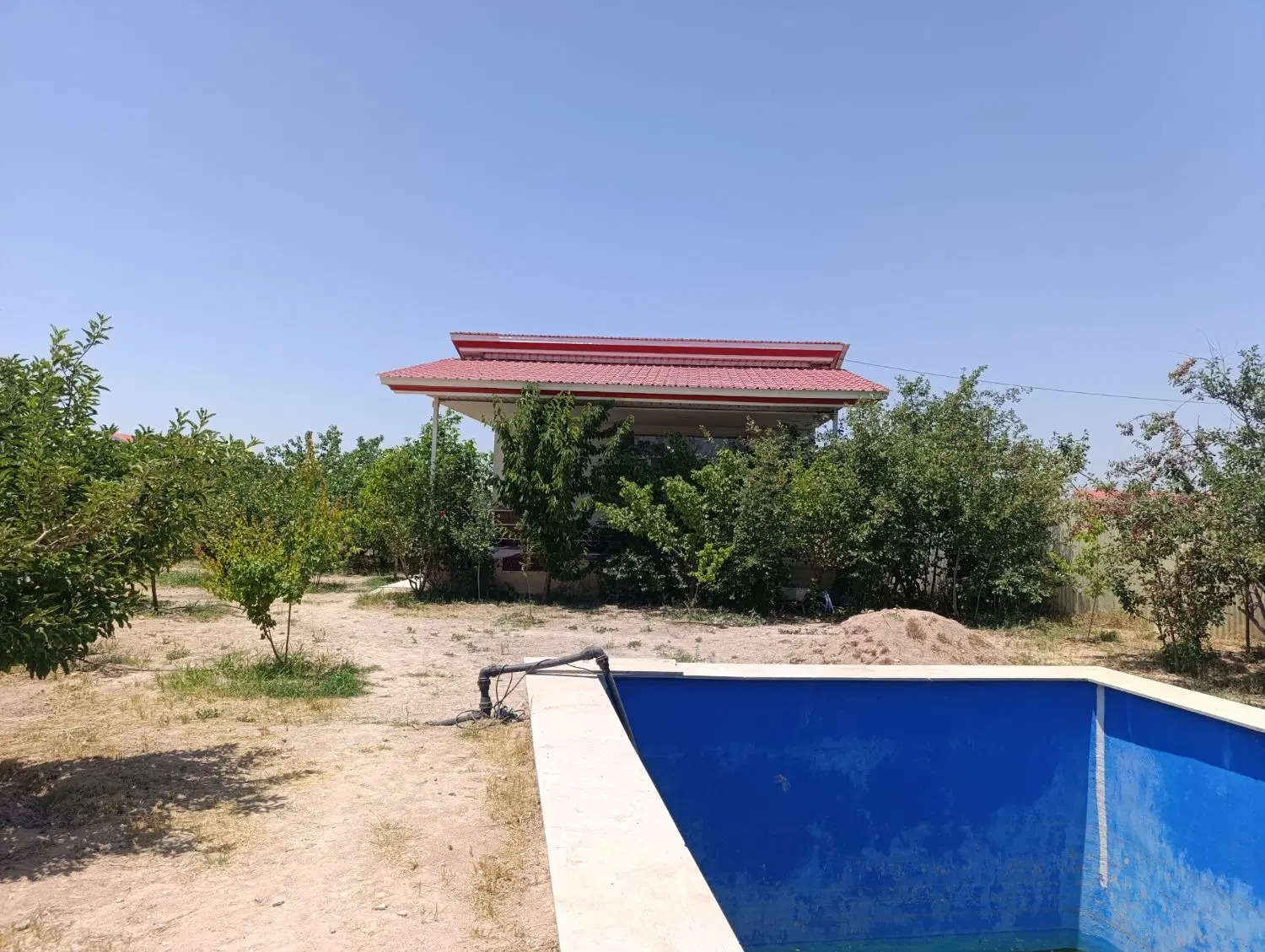 باغچه قابل تهاتر با منزل مسکونی در گیلاوند