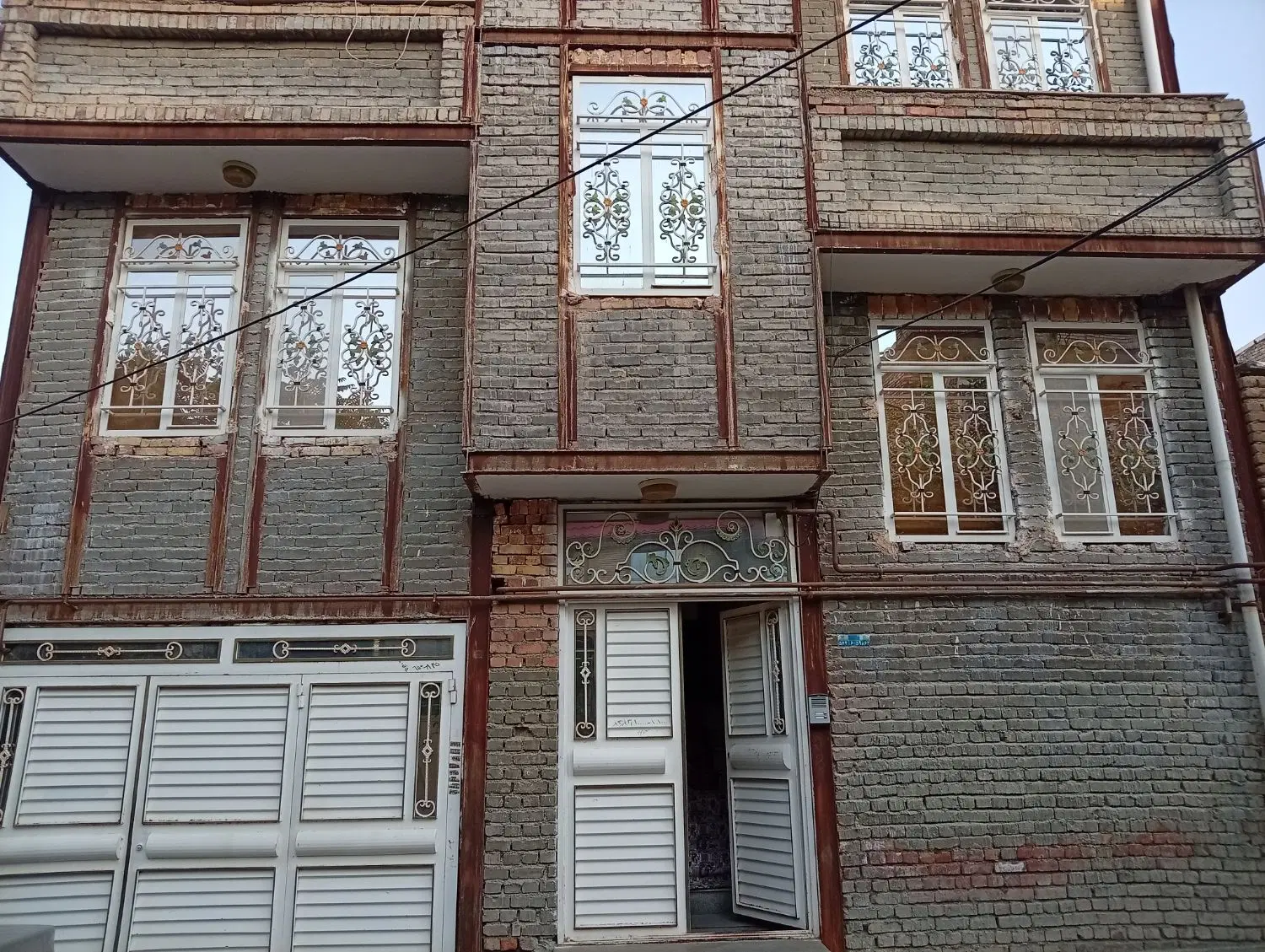 شهرک شهریار آخر فلاح خانقاه دو طبقه اسکلت