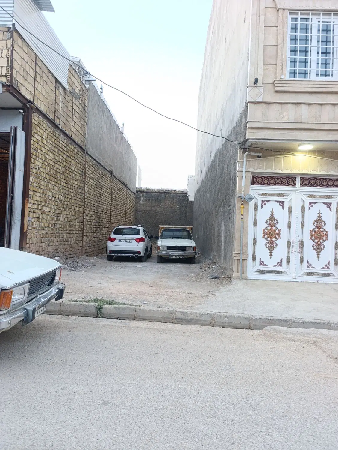 فروش زمین مسکونی و تجاری جلو خیابون