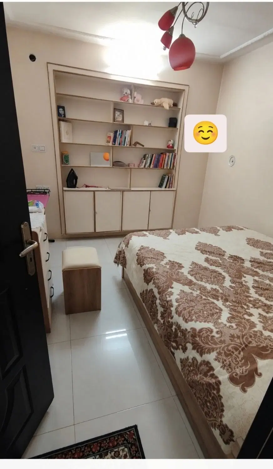 عنصری  اپارتمان ۹۵متری ۲ خواب طبقه۱