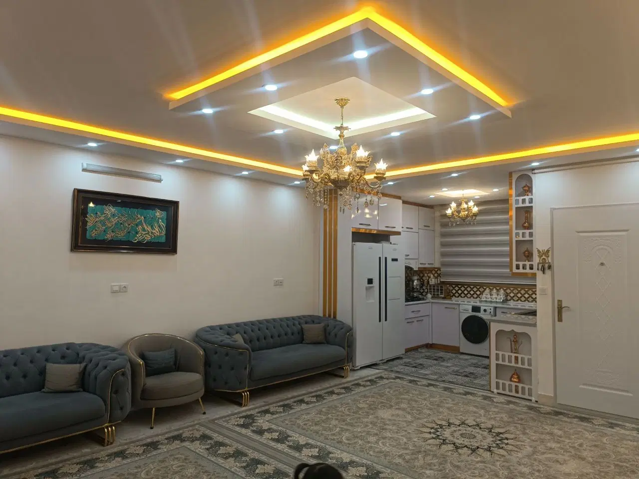 منزل ویلایی از دوطبقه طبقه اول فروشی مهرشهر
