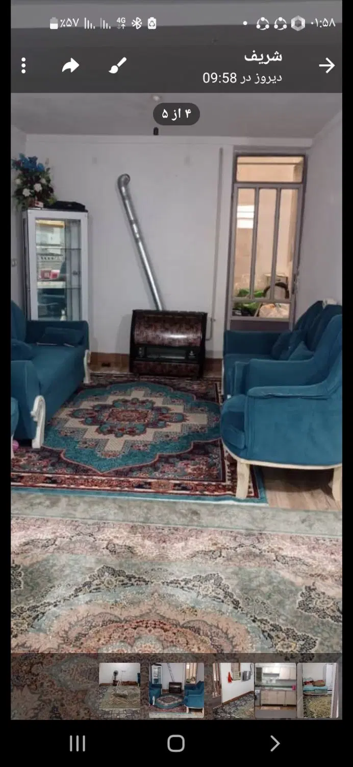 اجاره خانه طبقه همکف۹۲ متر