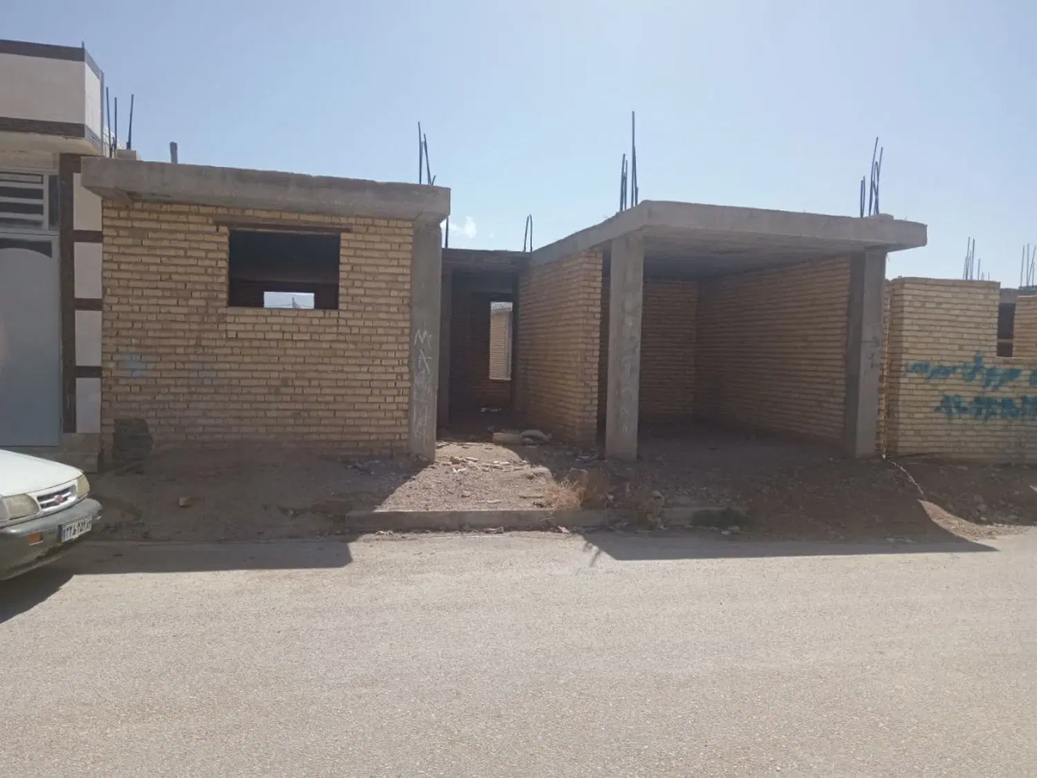اسکلت منزل مسکونی