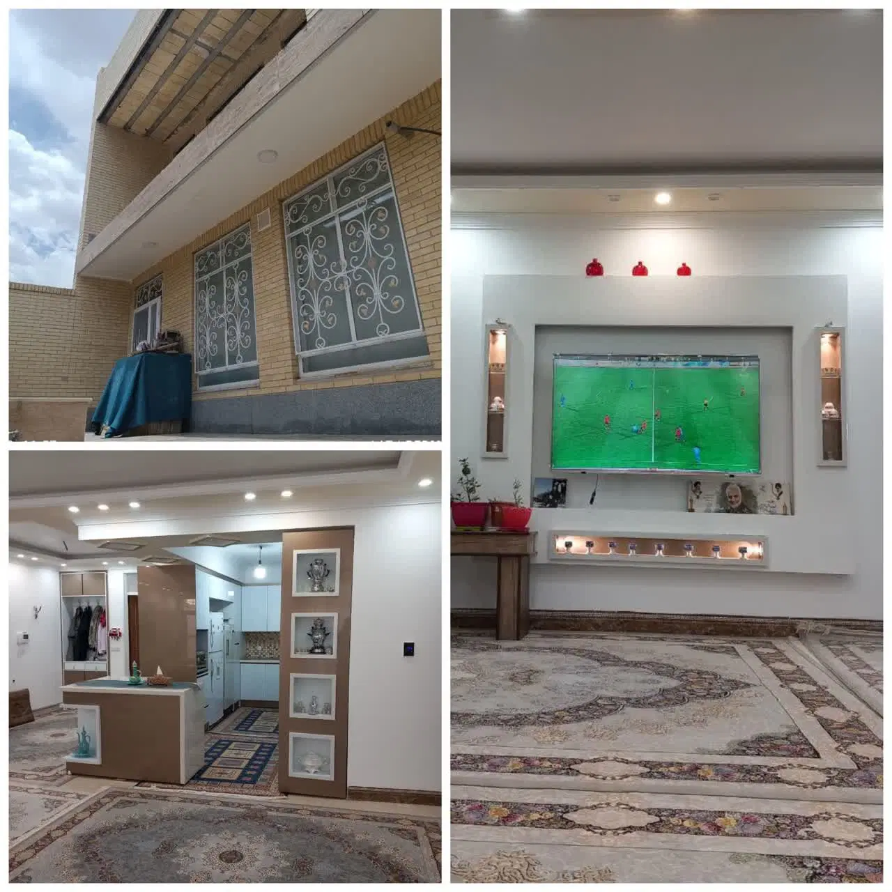فروش یا معاوضه خانه دوطبقه در روستای اسلامیه تفت