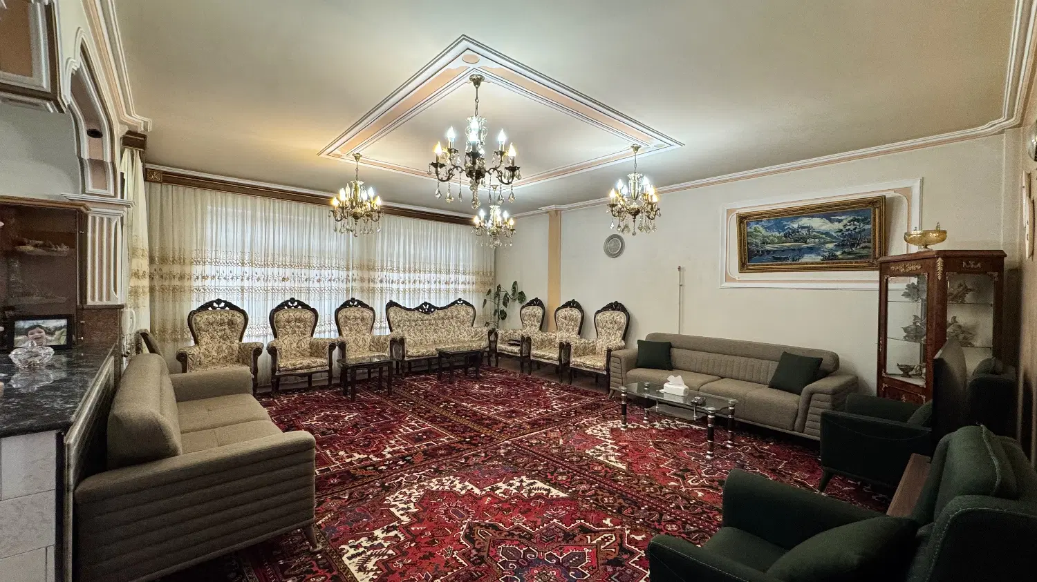 ۱۲۰ متر تک‌واحد_۲خواب_لوکیشن تاپ_آسانسور_پارکینگ