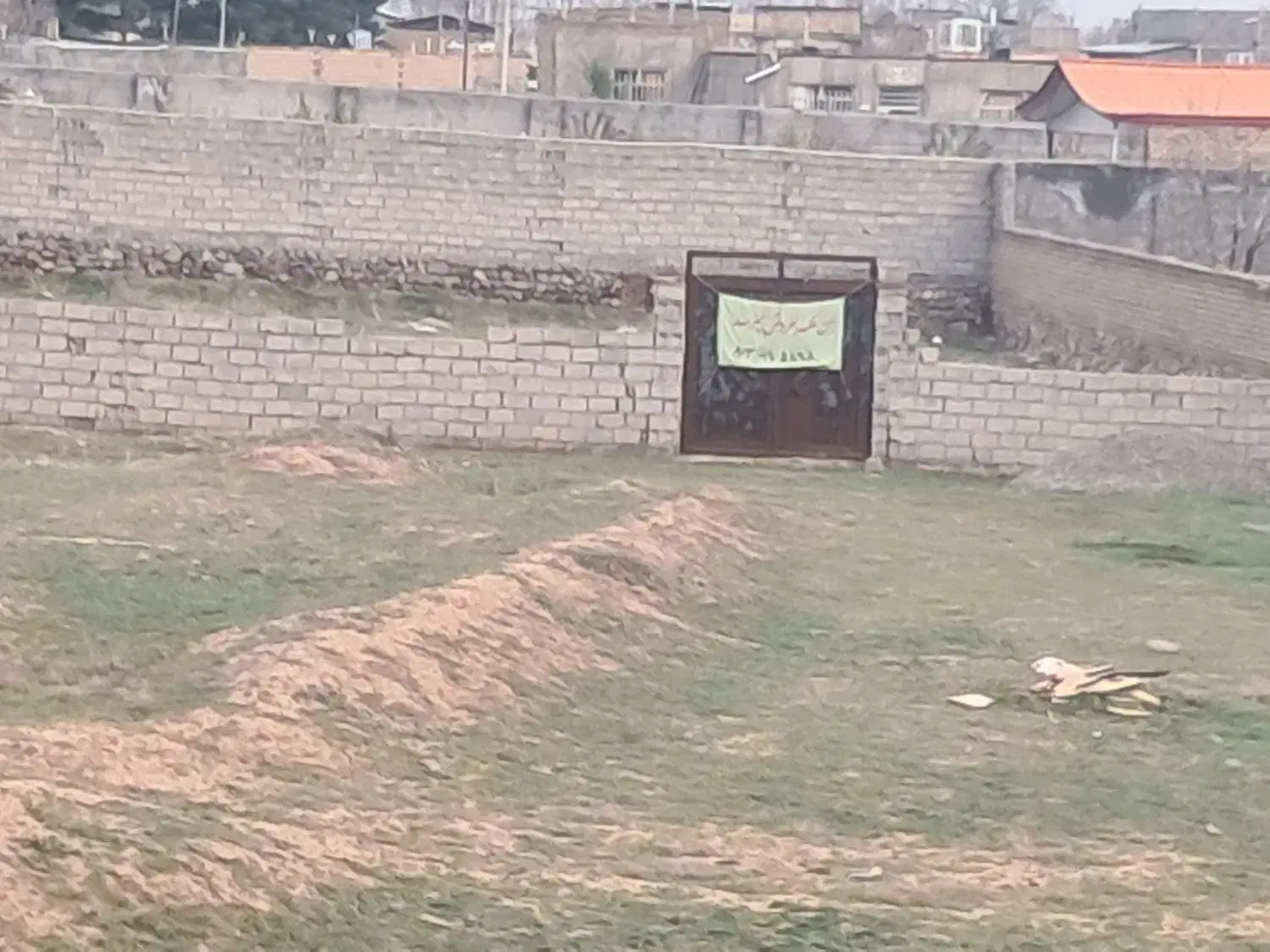 زمین فروشی حاشیه جاده باغرود بافت روستای فرخک