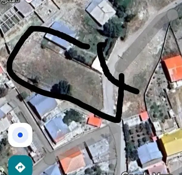 زمین مسکونی با امتیاز آب برق گاز