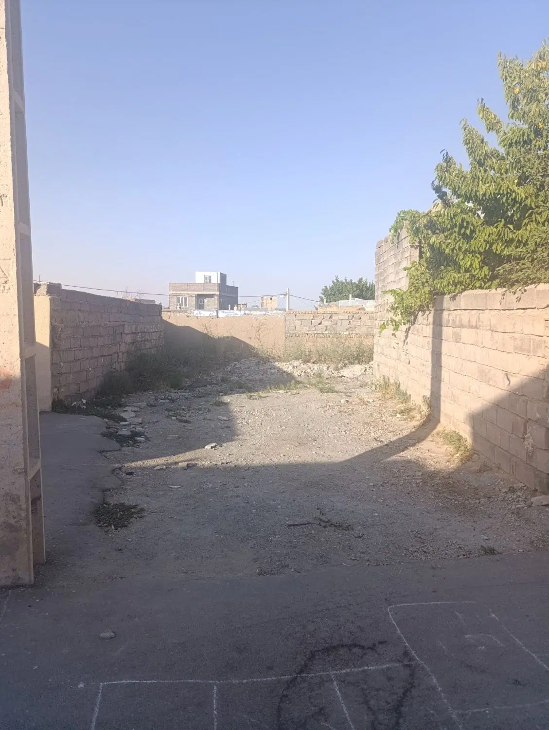 زمین تفکیک شده در قلعه