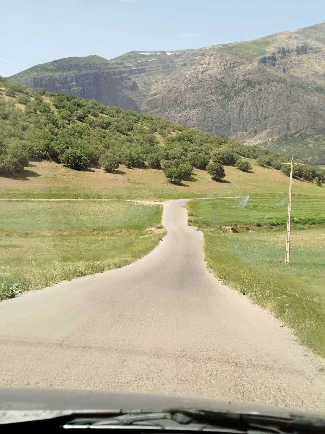 زمین کشاورزی دره اسپر