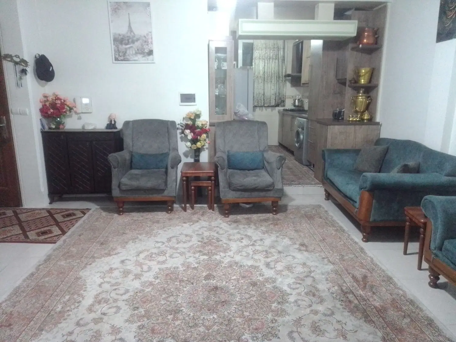 آپارتمان 65متری دو خوابه فول آماده تخلیه
