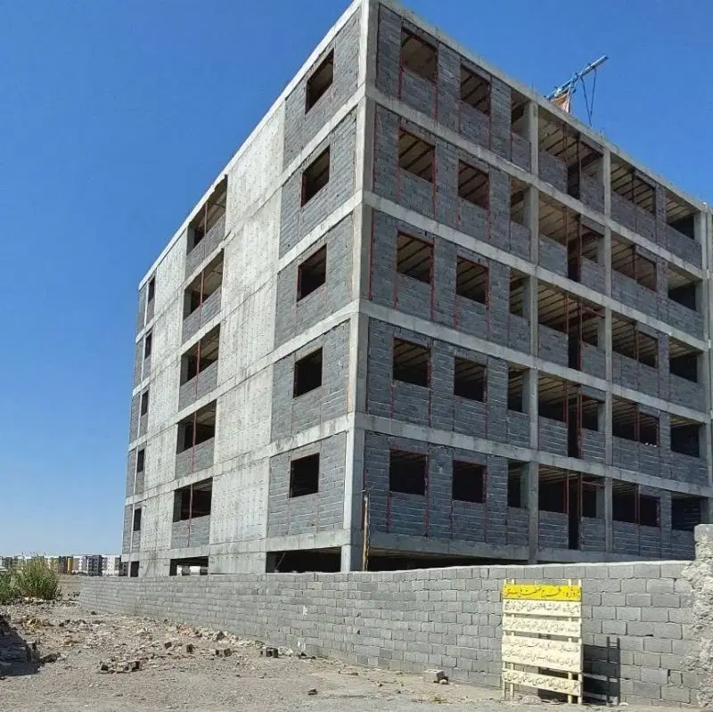 یک واحد آپارتمان مسکونی درحال ساخت نهضت ملی مسکن