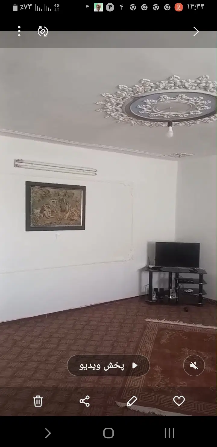 آپارتمان دو خواب ۷۰متر پرنور نور