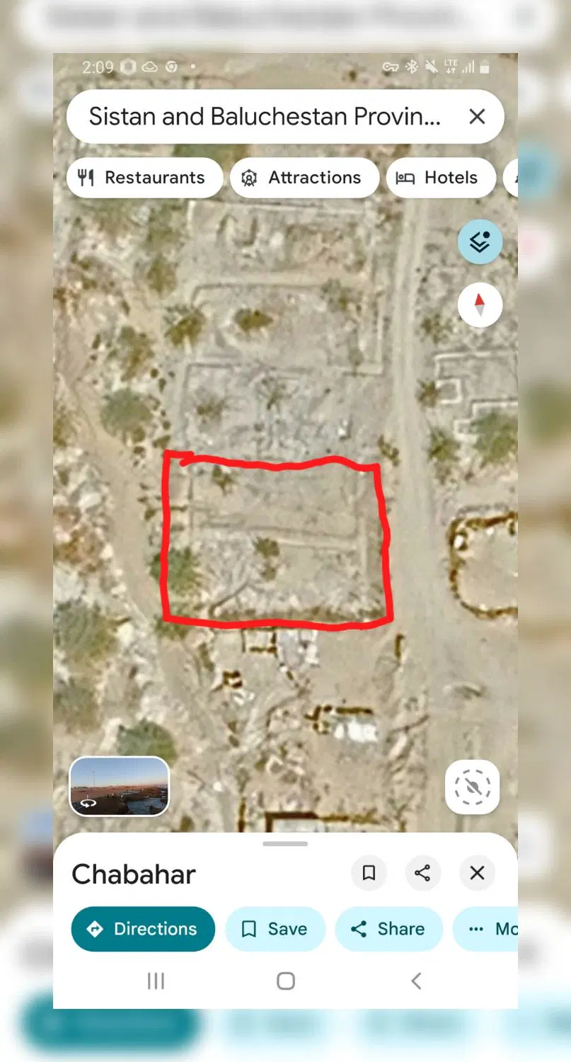 زمین 440متری در کمب للو