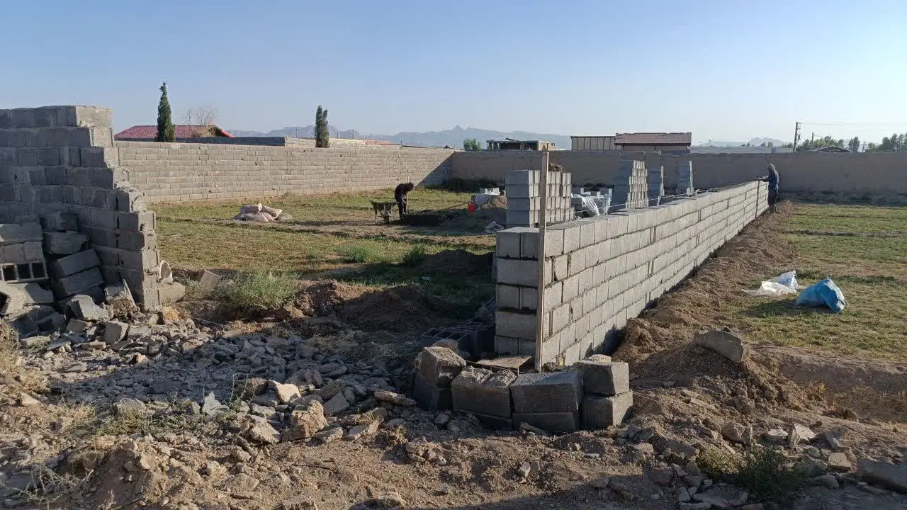 چهاردیواری باغی بهاران ۶۰۰متری