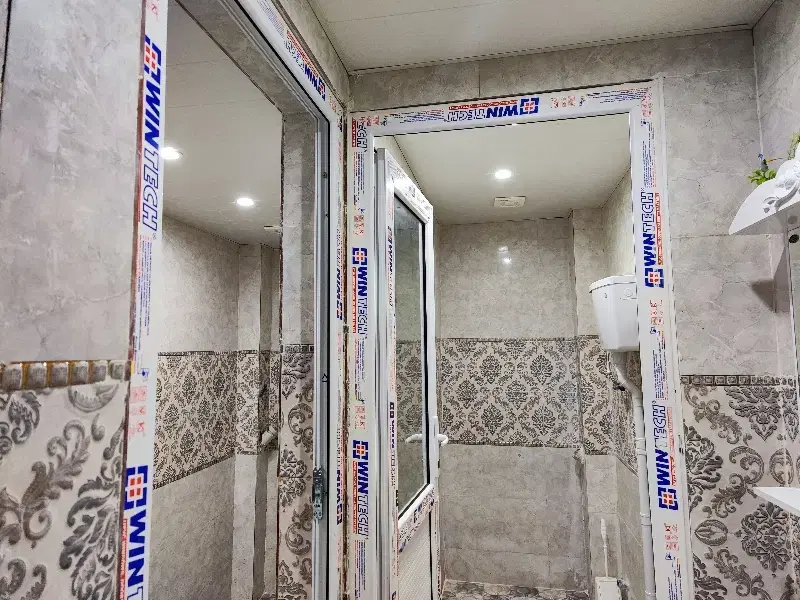 خانه شهرک جهاد۳طبقه نور پردازی نوسازسنگ نما