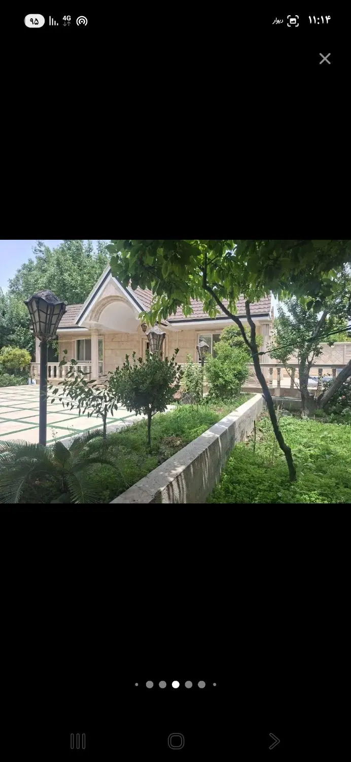 ۱۰۰متر باغ ویلا سند تک برگ کردزار شهریار