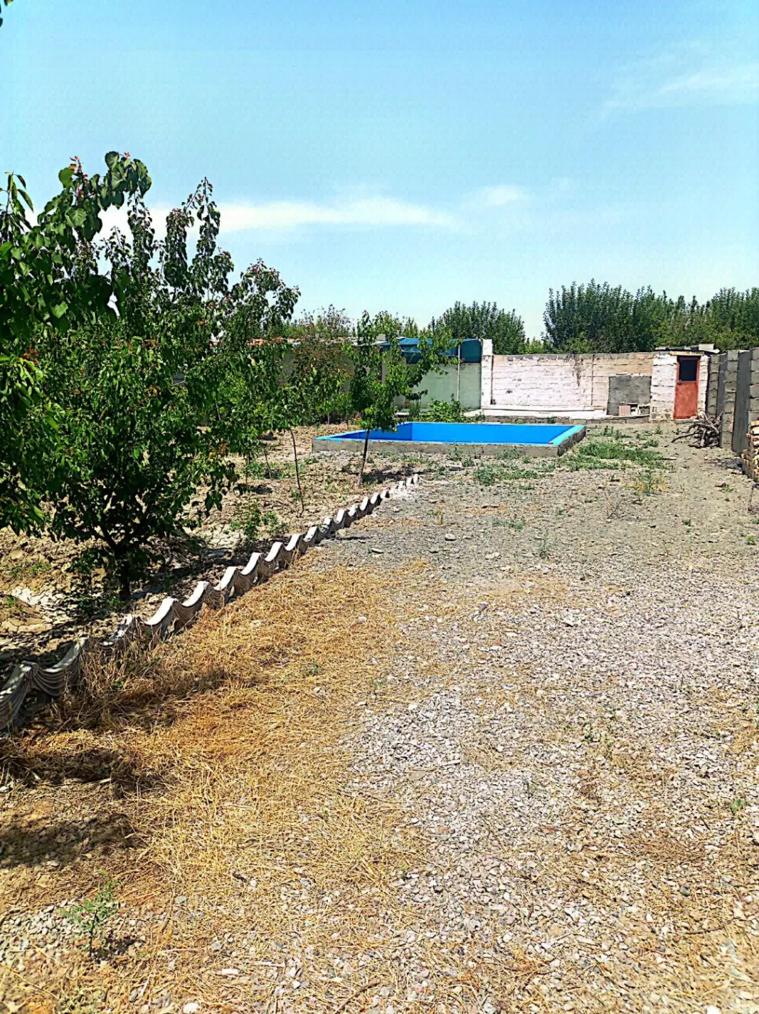۵۰۰ متر باغ ۲۰دقیقه آب روستای ریحان