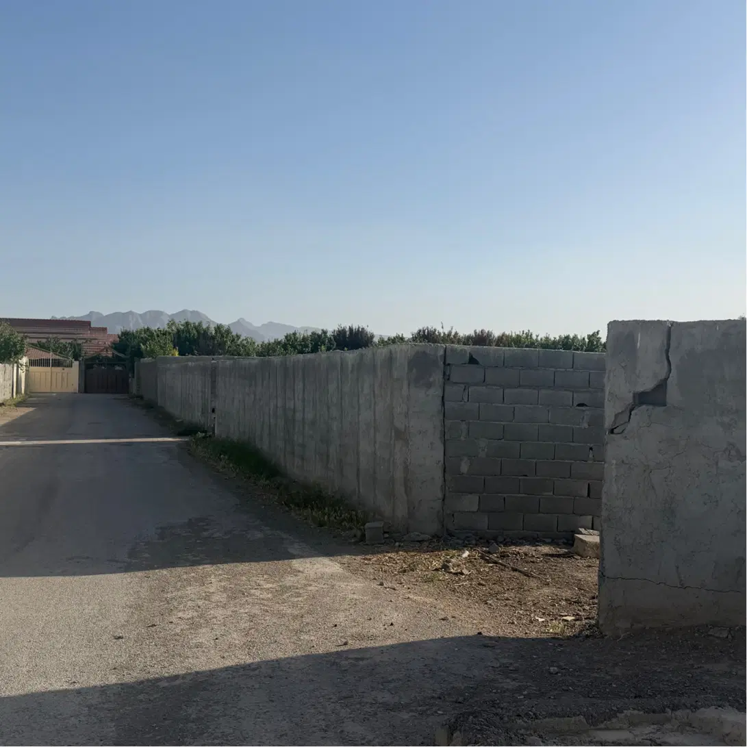 زمین باغی برکان کازرونی سند برق گاز