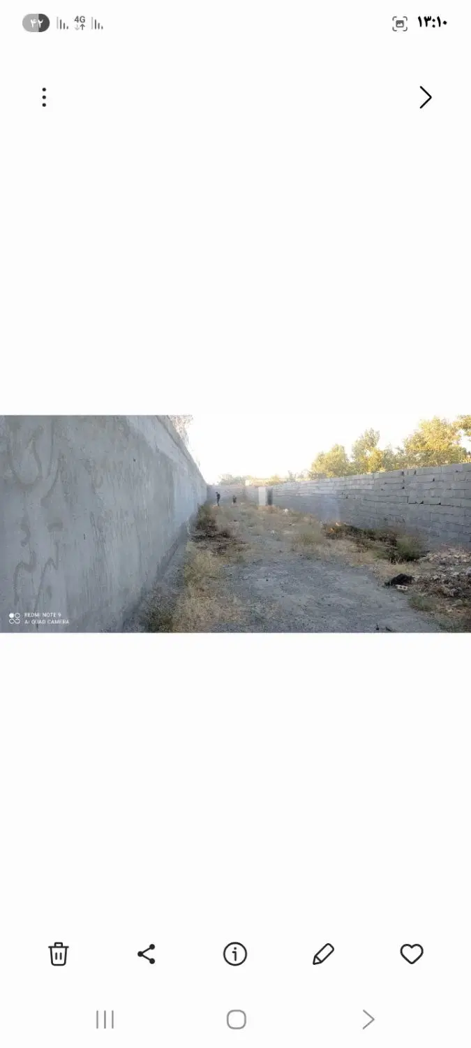 شاندیز زمین ویرانی ۳   ۵۰۰ متر