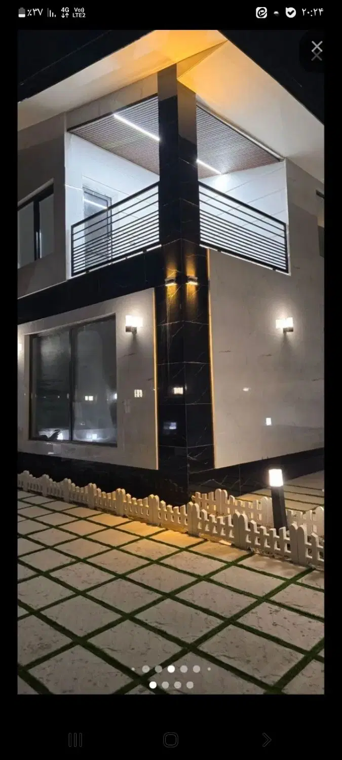 به نام خدا واحد ۹۱ متری شمالی نما لوکیشن عالی