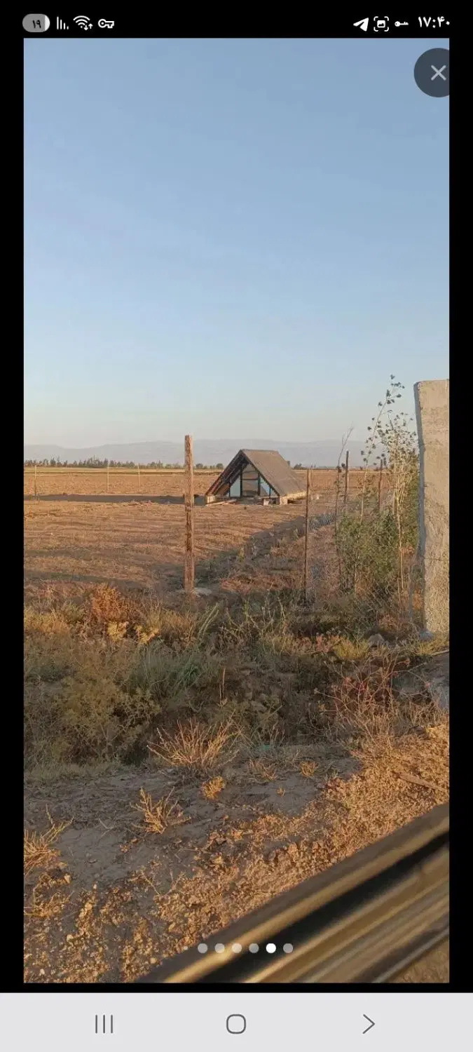 زمین باغی در روستای نوشنق