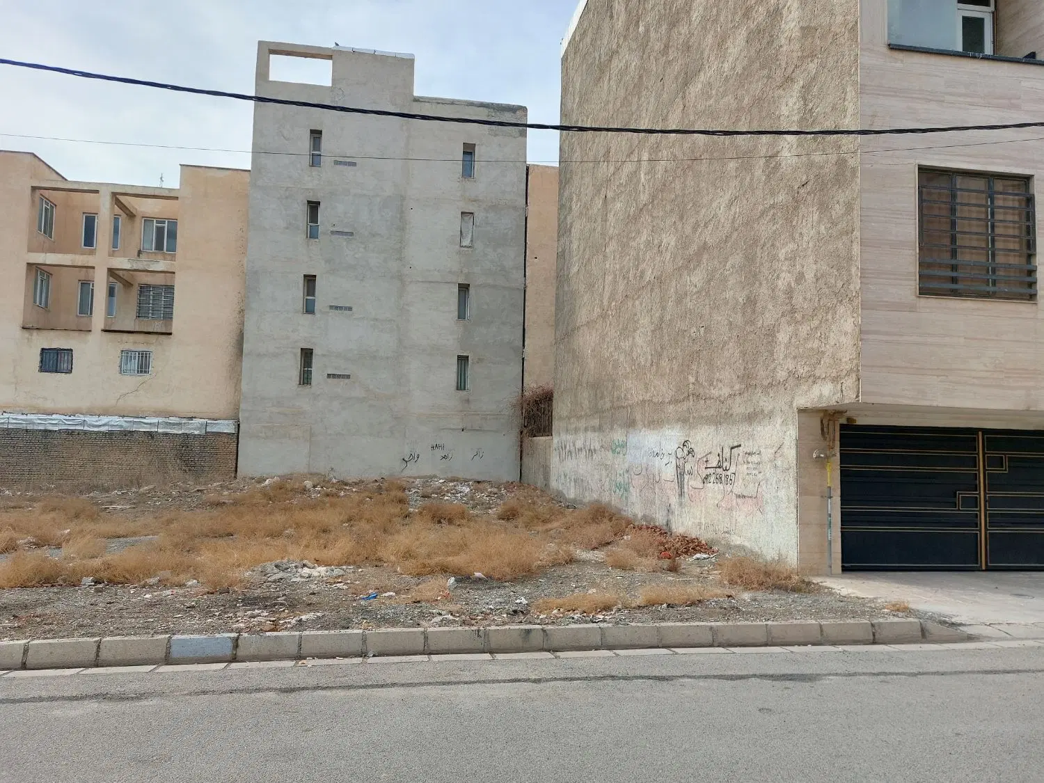 ۲۸۸متر زمین جنوبی فاز ۶ ساماندهی نرگس ۲