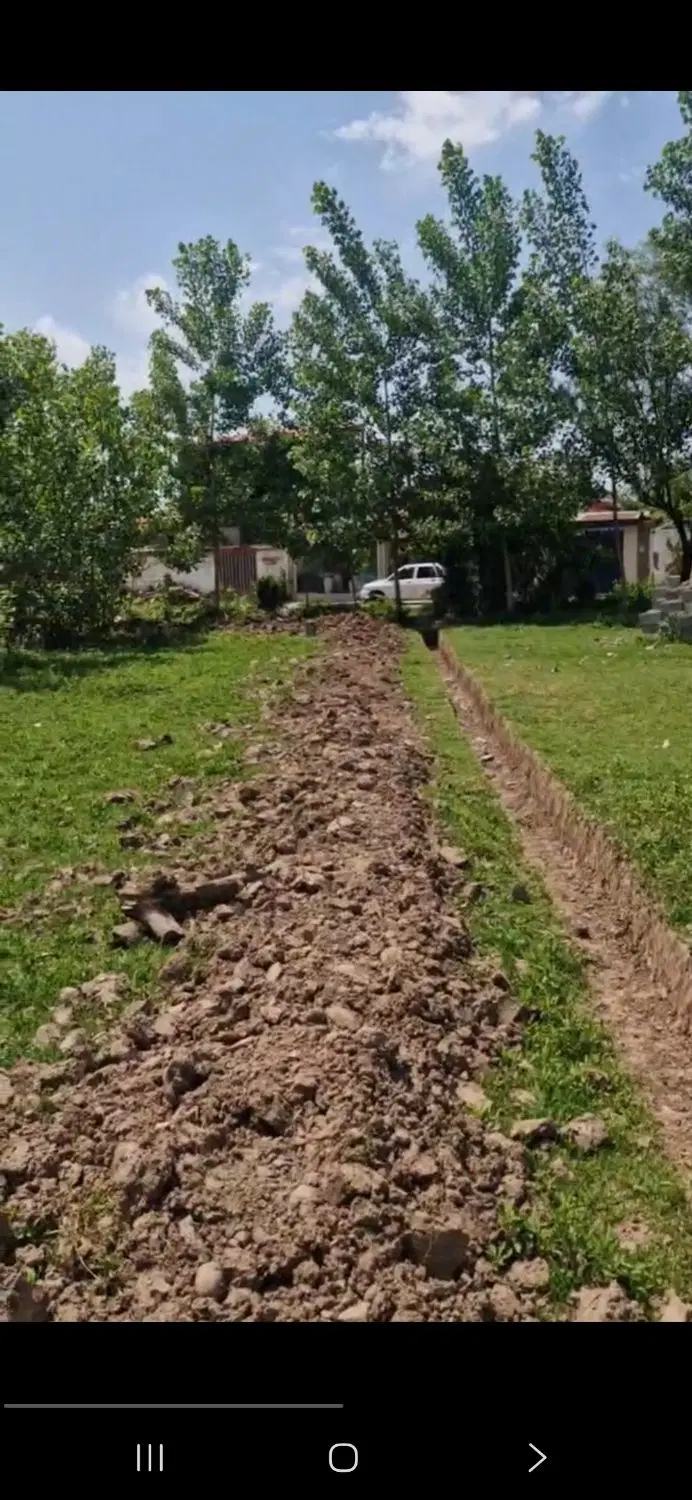 زمین ۶۰۰ متری بر اسفالت  گیله پرده سر
