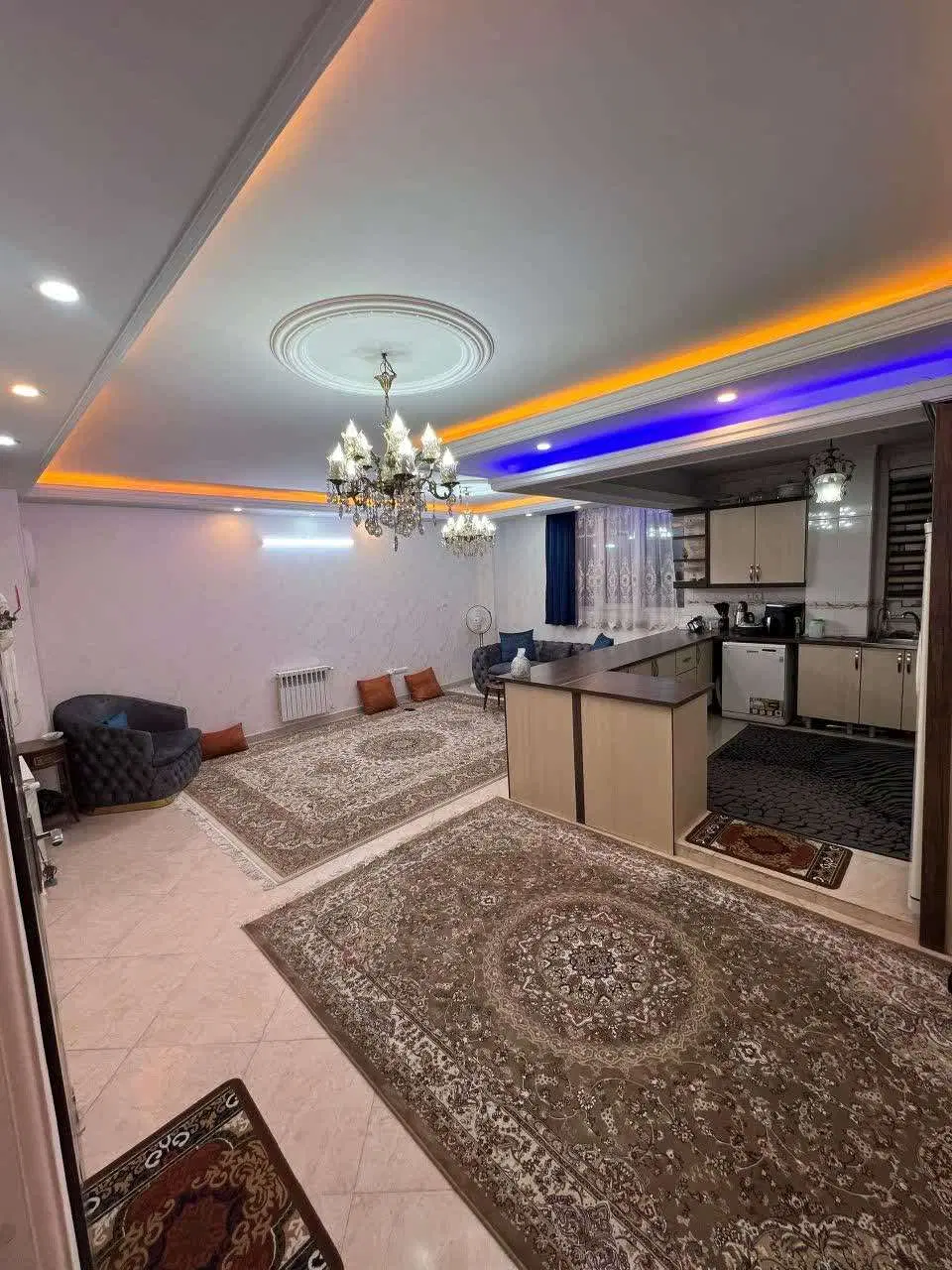 آپارتمان135متری3خوابه تک واحدی ط پنجم دیلمان جنوبی