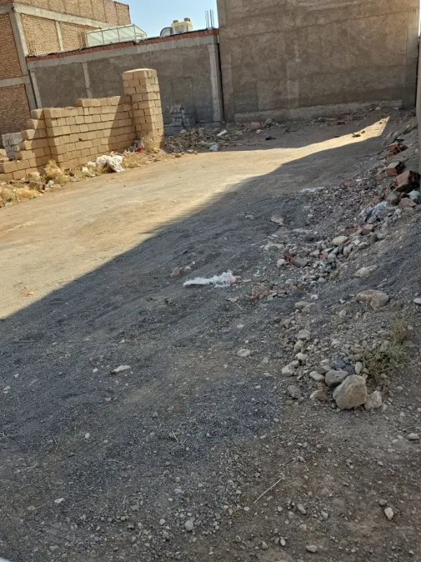 زمین فروشی انتهای بلوار رضوان