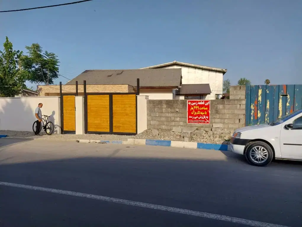 فروش زمین مسکونی ۴۳۹ متری روستایی آلکله