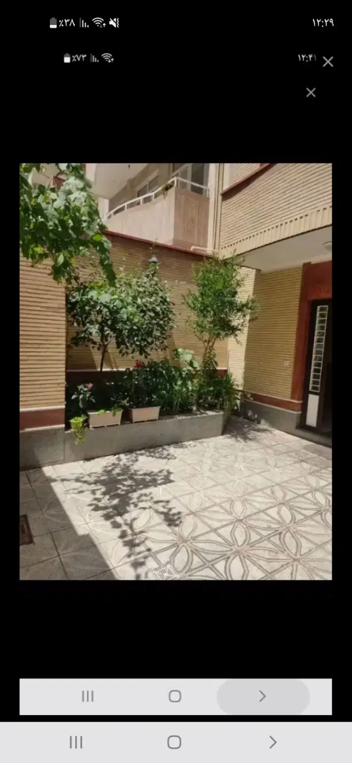حیاط ویلایی ۱۴۰ متری ایل گلی
