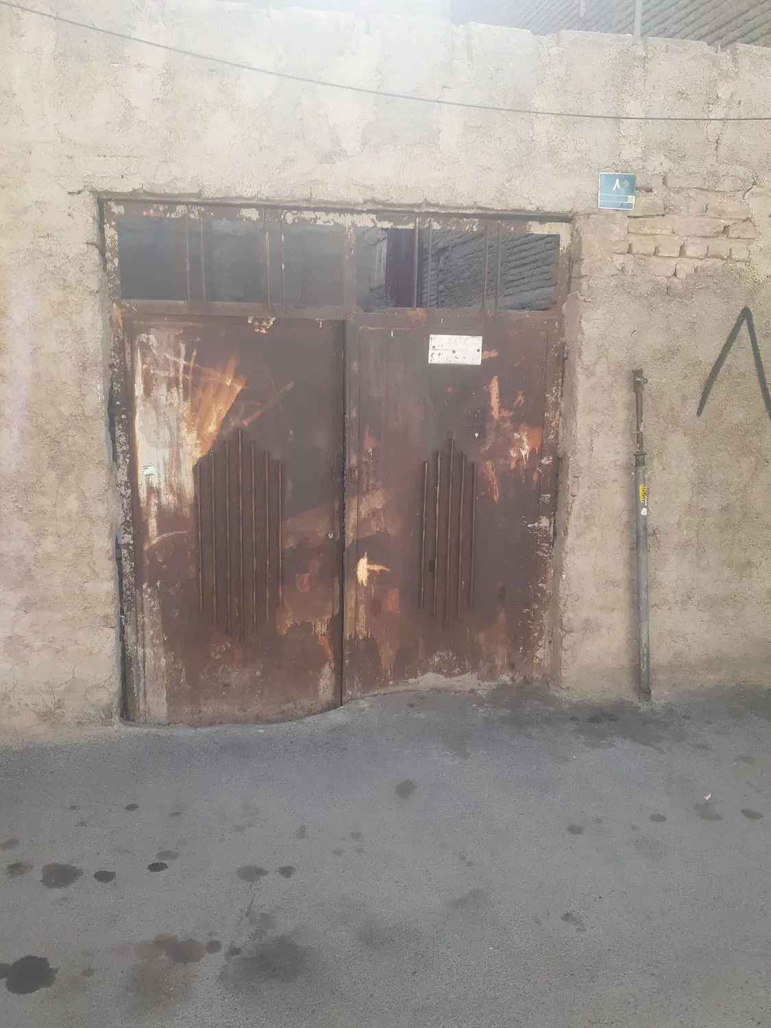 زمین ملک خانه کلنگی ۱۳۴متر شهرری
